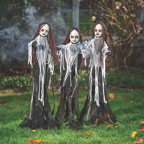 doll halloween yard|halloween yard art.